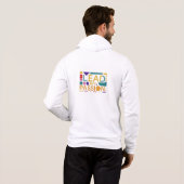 Lood met passie hoodie (Achterkant volledig)