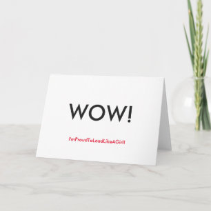 Lood met uw appreciatie! bedankkaart