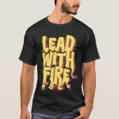 Lood met vuur T-shirt (Voorkant)