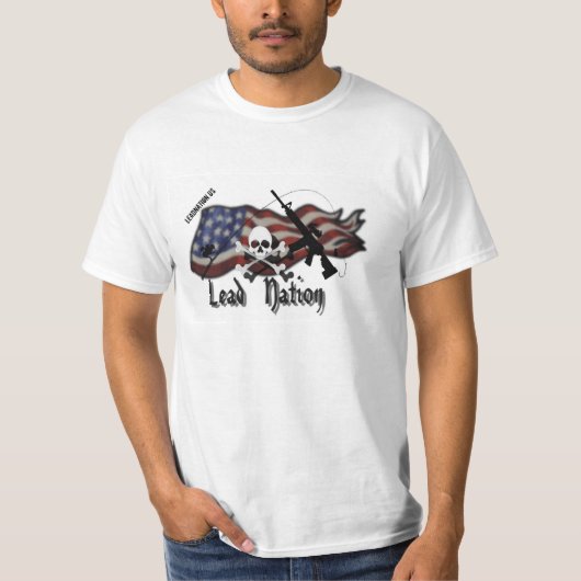 Lood Nation klassiek T T-shirt (Voorkant)