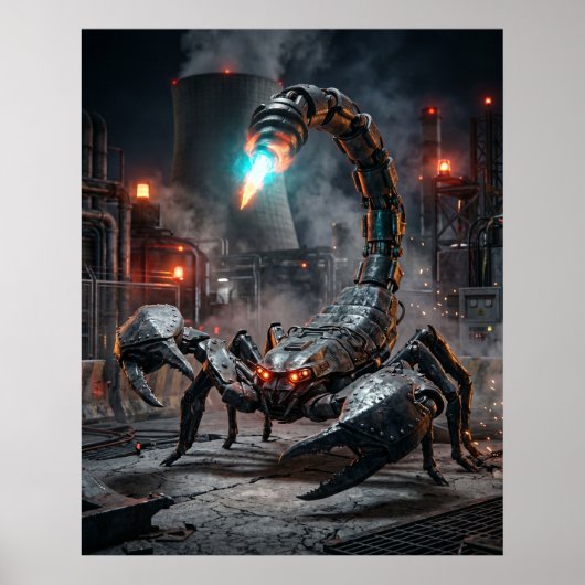 Lood Schorpioen Staking Poster (Voorkant)