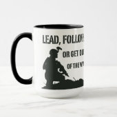 Lood, volg of haal koffie-Mok uit Mok (Links)