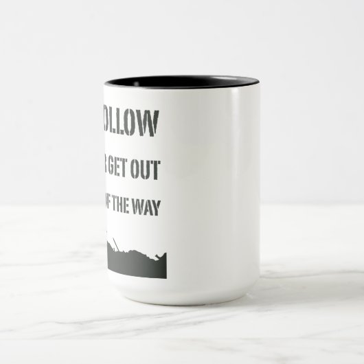 Lood, volg of haal koffie-Mok uit Mok (Midden)