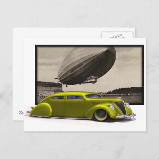 lood zephyrlin briefkaart (Voorkant / Achterkant)