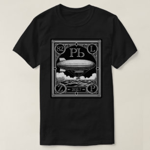 Lood Zeppelin Periodieke Tafel Led Rock T-shirt