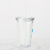 LoodAbrede tumbler Acryl Drinkbeker (Rechts)