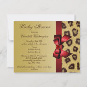 Loodafdrukken, Baby shower en hart Kaart (Achterkant)