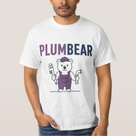 Loodbeer – Grappige Loodgieter Beer Woordspeling T-shirt