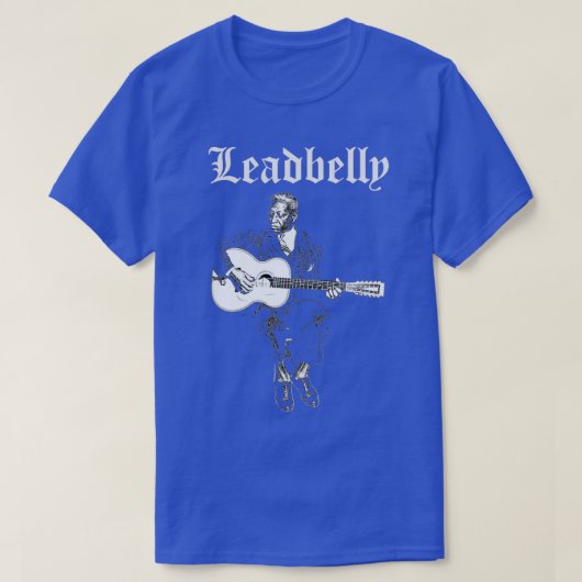 Loodbuik van de Guitar Gangster T-shirt (Design voorkant)
