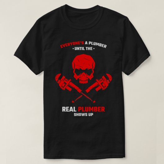 Loodgieter 3 t-shirt (Design voorkant)