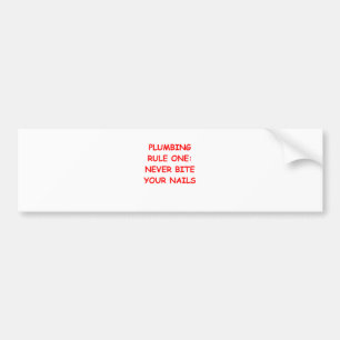 loodgieter bumpersticker