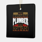 Loodgieter Cadeaus Keramisch Ornament (Links)