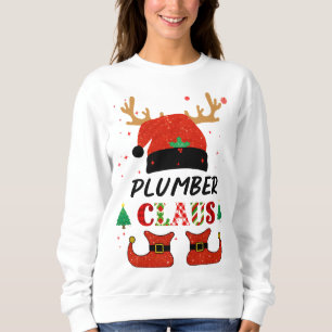 Loodgieter Claus Familie Kerst Matching Trui