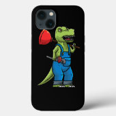 Loodgieter dinosaurus loodgieter Case-Mate iPhone case (Achterkant)