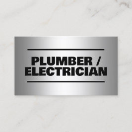 Loodgieter/Elektricien Douane QR-Visitekaartje Visitekaartje