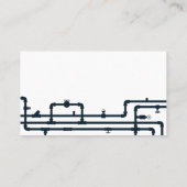 Loodgieter en Loodgieterswerk Visitekaartje (Achterkant)