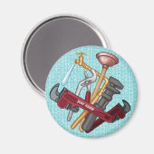 Loodgieter Gereedschap magneet (Voorkant / Achterkant)