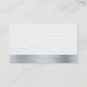 Loodgieter | Geschoolde arbeider Visitekaartje (Achterkant)