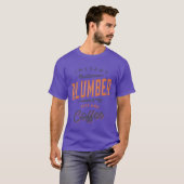 Loodgieter Grappige Functietitel Beroep grappig T-shirt (Voorkant volledig)