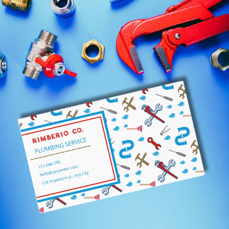 Loodgieter Handyman Loodgietersdienst Visitekaartje