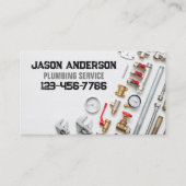 Loodgieter kraan pijp Handyman Pluming Service Visitekaartje (Voorkant)