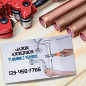 Loodgieter kraan pijp Handyman Pluming Service Visitekaartje