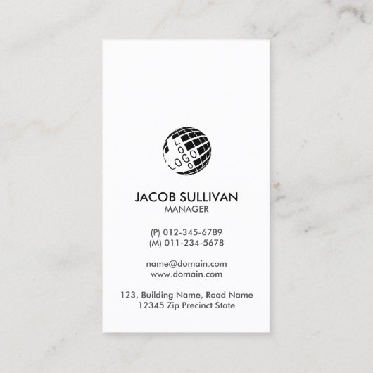 Loodgieter Loodgieter Pijp Moersleutel Visitekaartje (Achterkant)