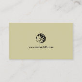 Loodgieter Loodgieter Pijp Moersleutel Visitekaartje (Achterkant)