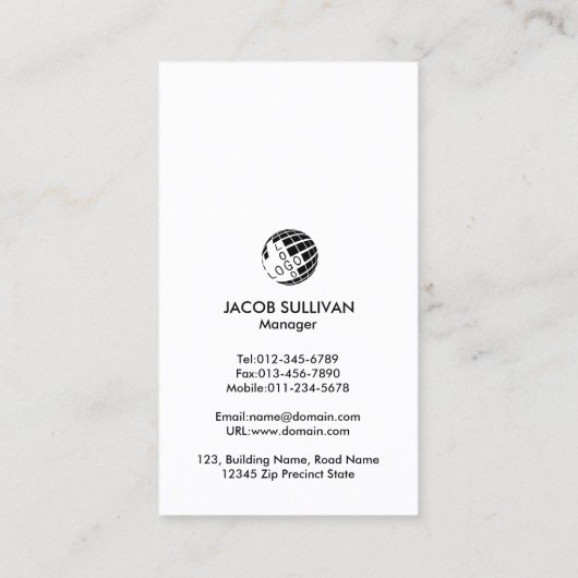 Loodgieter Loodgieter Pijp Moersleutel Visitekaartje (Achterkant)