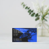 Loodgieter Moderne Unieke Visitekaartjes (Staand voorkant)