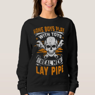 Loodgieter Pipefitters SteamFitters Jongens Speelg Trui