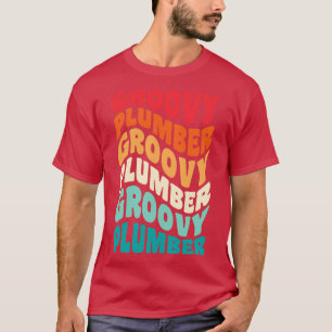 Loodgieter  Retro 60s 70s 80s Vibes T-shirt
