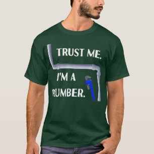 Loodgieter Vertrouw me D0100266A Premium T-shirt