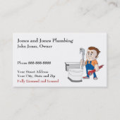 Loodgieter Visitekaartje (Voorkant)