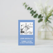 Loodgieterij, verwarming en ketel onderhoud. Loodg Visitekaartje (Staand voorkant)