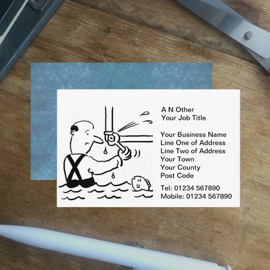 Loodgieters en Loodgietersdiensten Visitekaartje