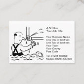 Loodgieters en Loodgietersdiensten Visitekaartje (Voorkant)