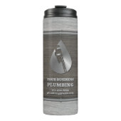 Loodgietersbedrijf Thermosbeker (Voorkant)