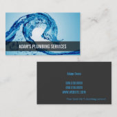 Loodgietersbuis Waterhuishouding Visitekaartje (Voorkant / Achterkant)