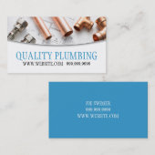 Loodgietersbuis Waterhuishouding Visitekaartje (Voorkant / Achterkant)