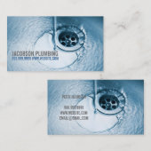 Loodgietersbuis Waterhuishouding Visitekaartje (Voorkant / Achterkant)