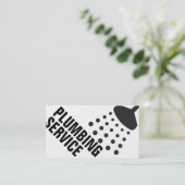 Loodgietersbuis Waterhuishouding Visitekaartje (Staand voorkant)