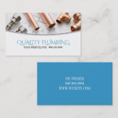 Loodgietersbuis Waterhuishouding Visitekaartje (Voorkant / Achterkant)