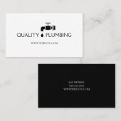 Loodgietersbuis Waterhuishouding Visitekaartje (Voorkant / Achterkant)