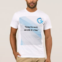 Loodgietersdienst Blue Water Drop Logo Loodgieter