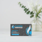 Loodgietersdienst Visitekaartje (Staand voorkant)