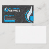 Loodgietersdienst Visitekaartje (Voorkant / Achterkant)