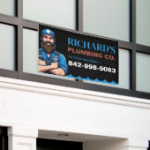 Loodgietersdiensten Custom Banner (Buitenkant Gebouw)