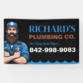 Loodgietersdiensten Custom Banner (Horizontaal)