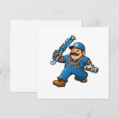 Loodgietersdiensten logo (Voorkant / Achterkant)